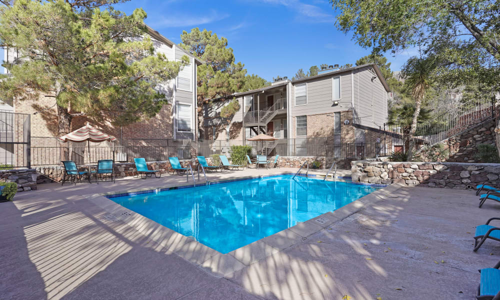 Pool at Mountain Village in El Paso, Texas