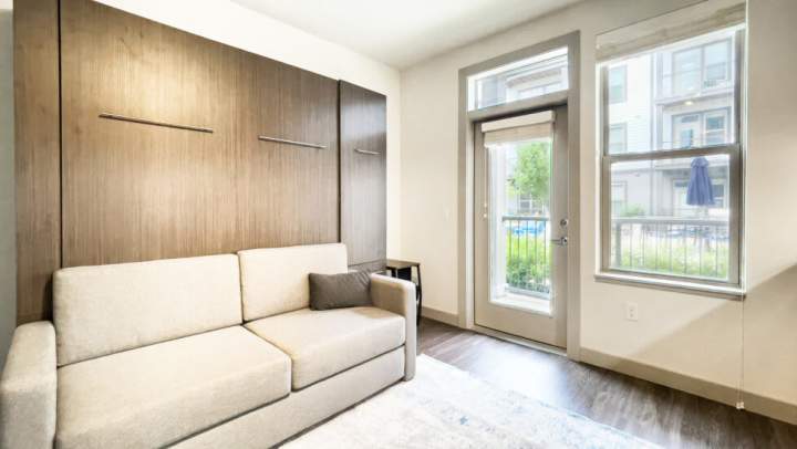 Living room with couch