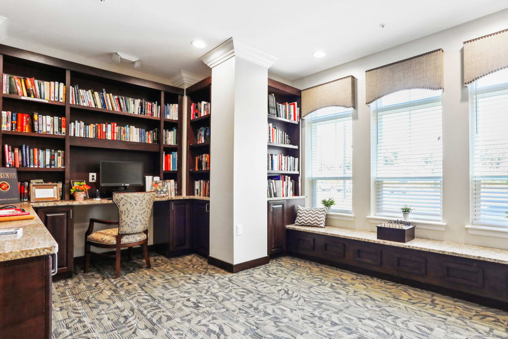 Library at Harmony at Martinsburg in Martinsburg, West Virginia