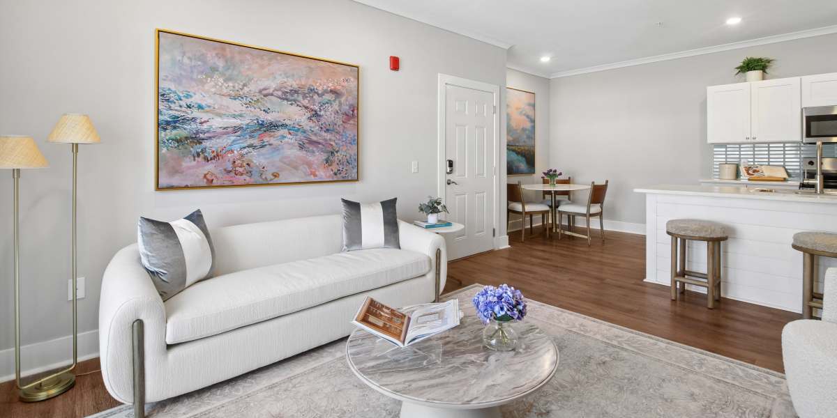 Spacious living room at Everett at Port Wentworth in Port Wentworth, Georgia 