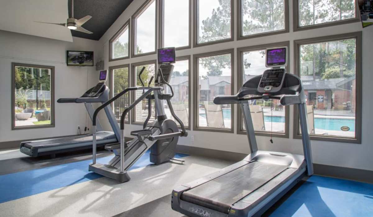 cardio machines at Shores on Sweetwater in Lawrenceville, Georgia