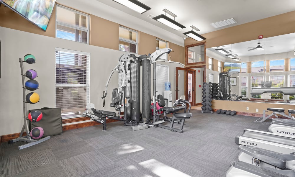 the Gym at The Reserve at Elm in Jenks, Oklahoma