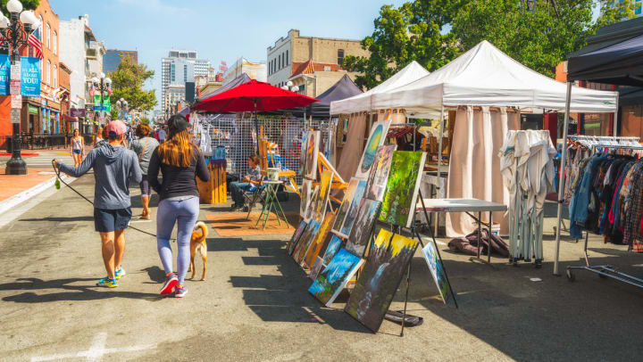 Art street vendors in Jacksonville | art events in Jacksonville