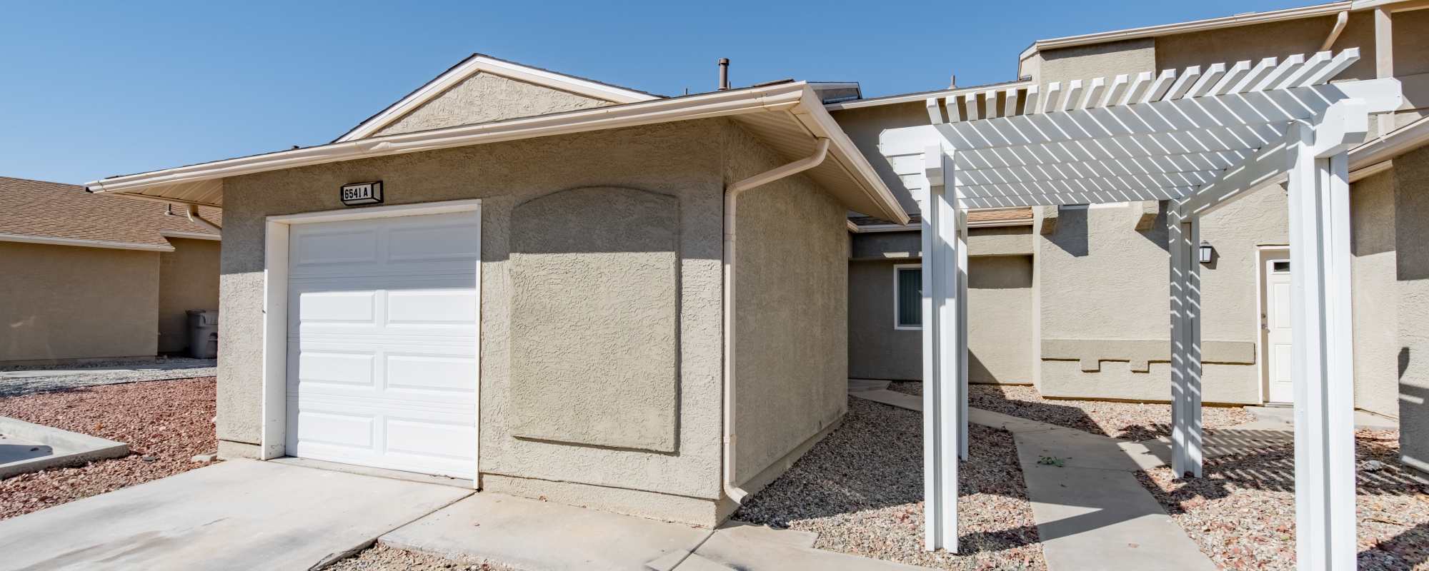 garage at Sunflower Terrace in Twentynine Palms, California