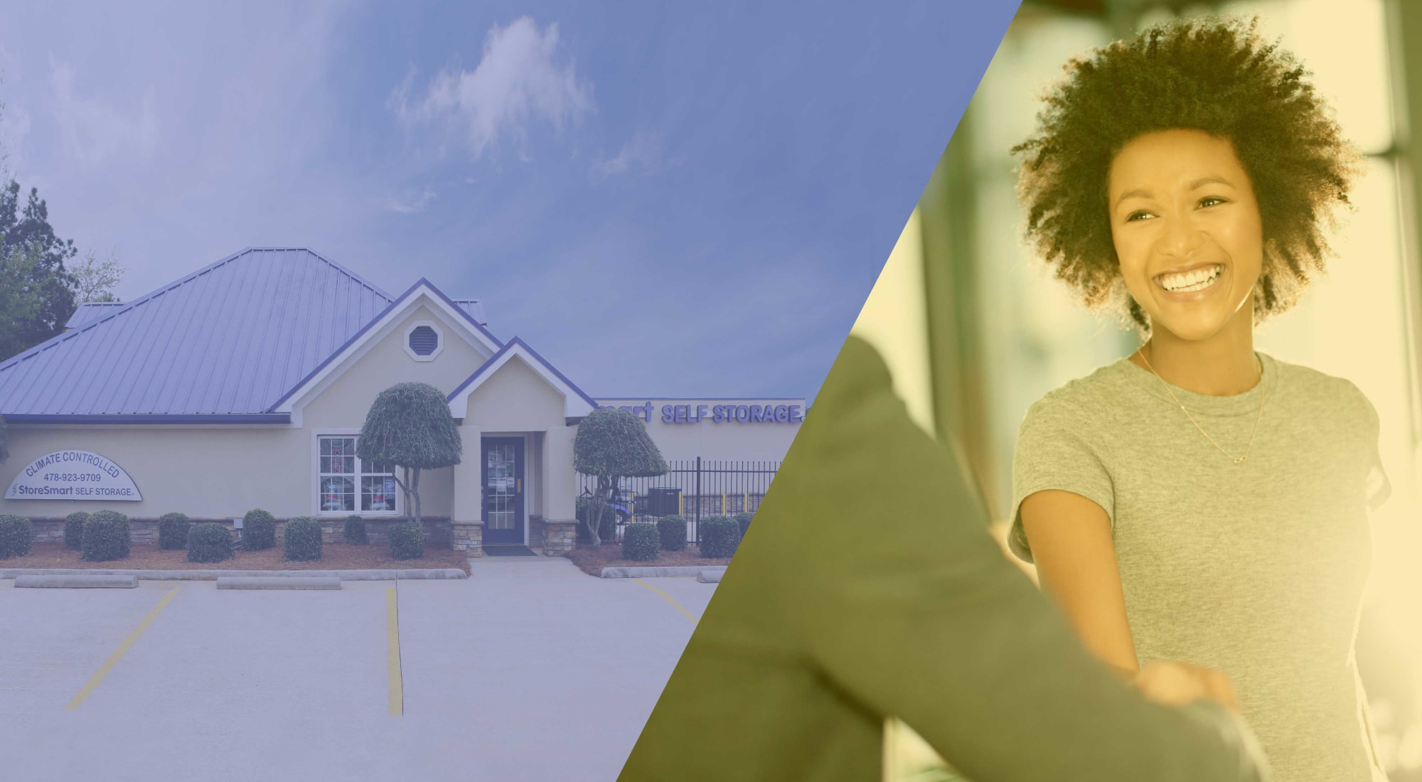 Self storage at StoreSmart Self-Storage in Warner Robins, Georgia