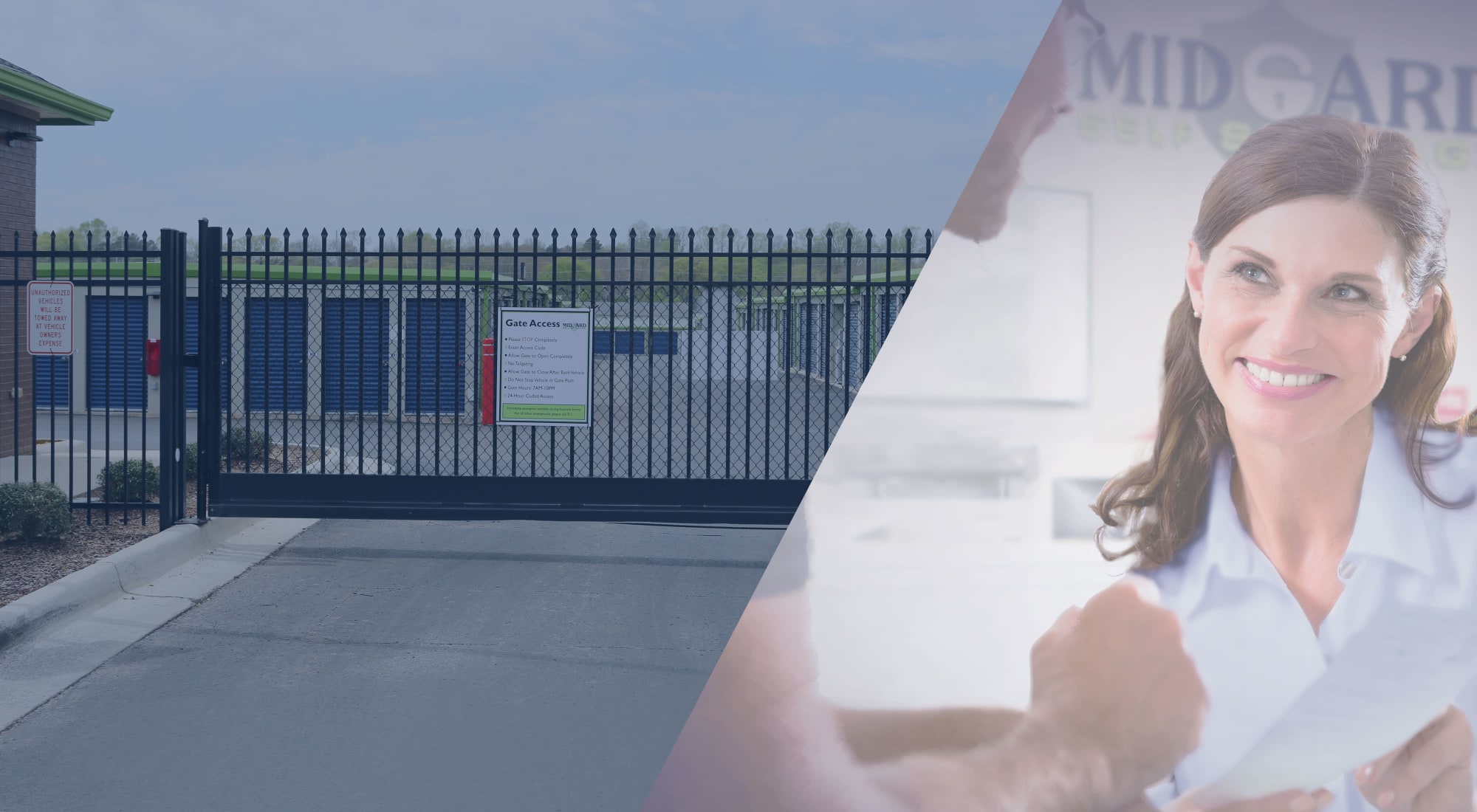 Self storage at Midgard Self Storage in Athens, Alabama