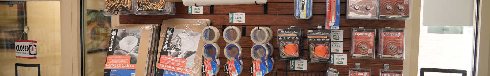 Packing supplies at Towne Storage - Daniels Rd in Heber City, Utah