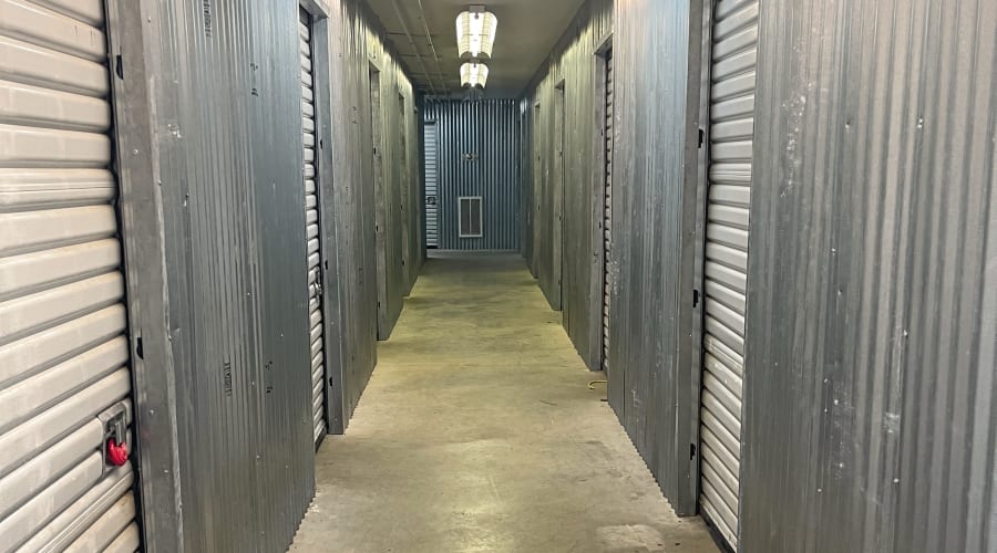 Temperature controlled units at KO Storage in Chattanooga, Tennessee