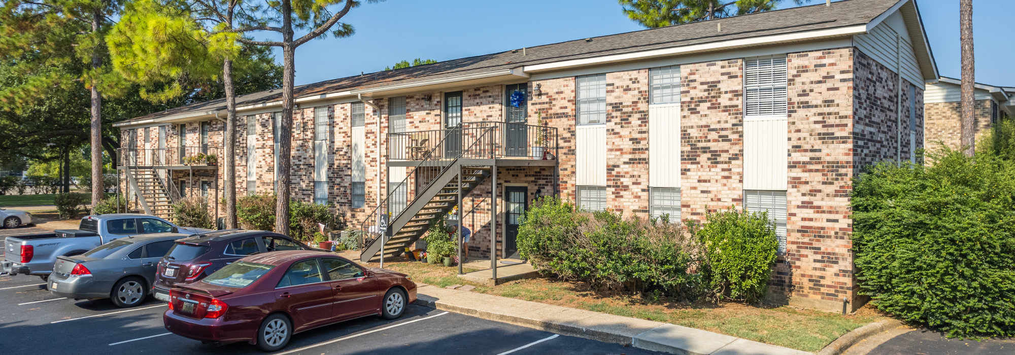 exterior of at Colonial Plaza Apartments in Shreveport, Louisiana
