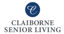 Claiborne Senior Living Logo