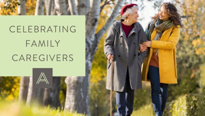 Celebrating Nation family caregivers month blog post