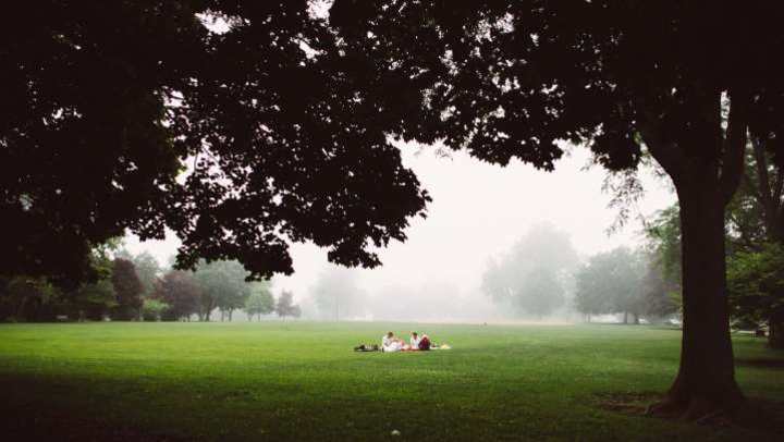 People enjoying nature