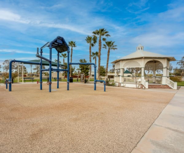 Splash pad at El Centro New Fund Housing (Enlisted) in El Centro, California