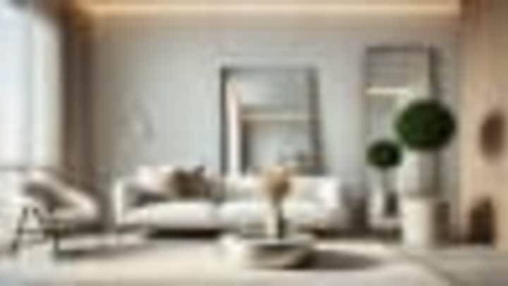 Spacious living room