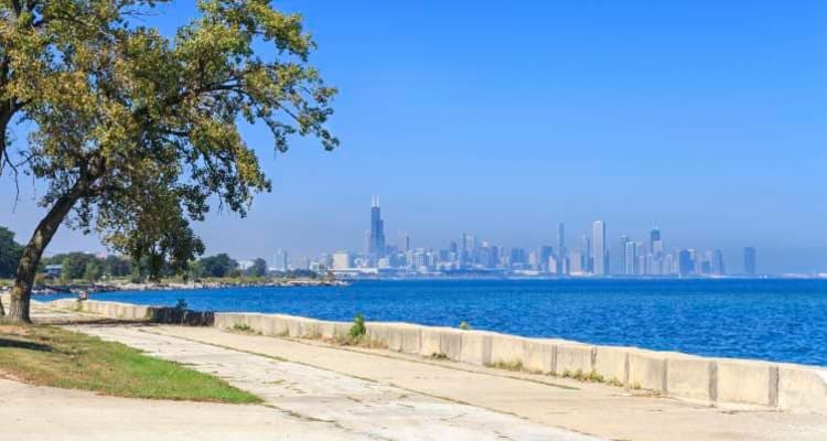 Enjoy beautiful views at 7100 South Shore Apartment Homes in Chicago, Illinois