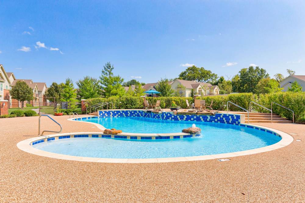 Swimming pool at Eastland Trails in Independence, Missouri