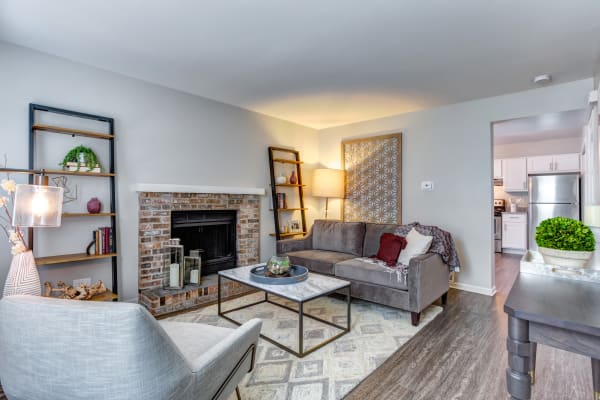 Living room at Aspen Place