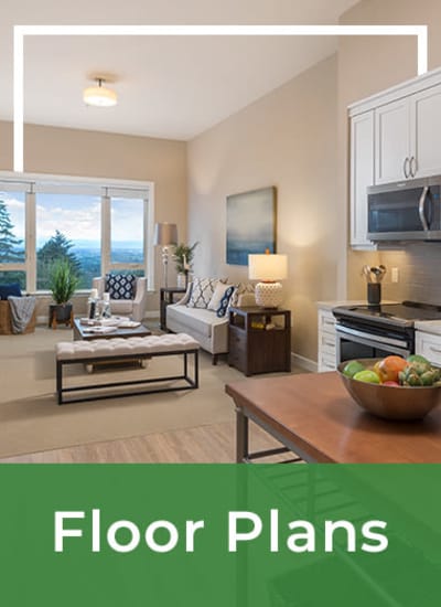 Floor plans at Touchmark in the West Hills in Portland, Oregon