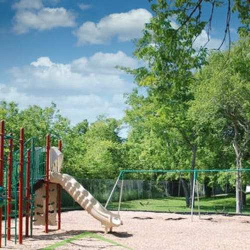 Playground for kids at The Village at Crestview Apartments in Madison, Tennessee