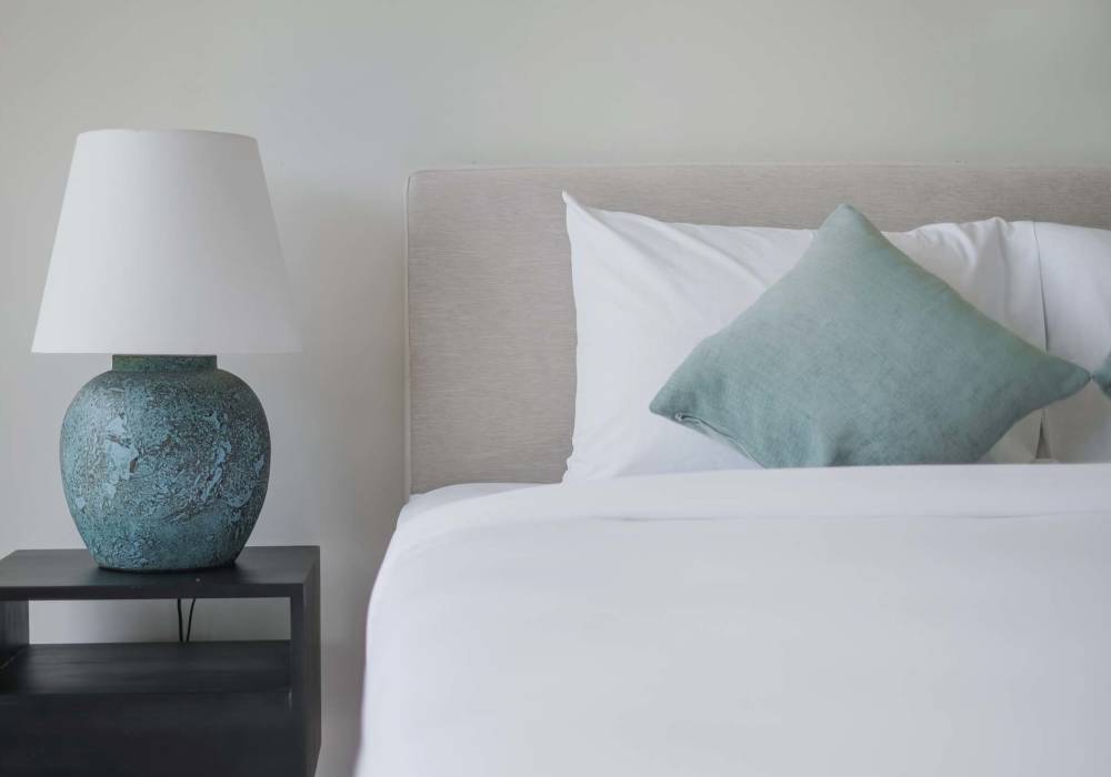 Bedroom at Mount Vernon Arms Apartments in Merrillville, Indiana