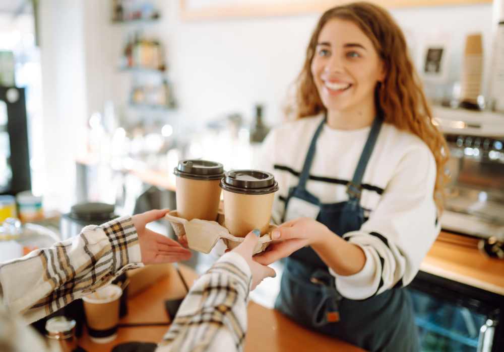 Coffee at Charleston Square Apartments in Columbus, Indiana