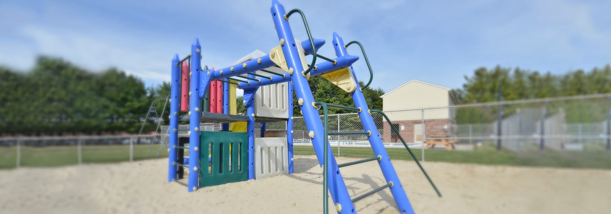 Kids playground at Parkside Apartments in Salisbury, Maryland