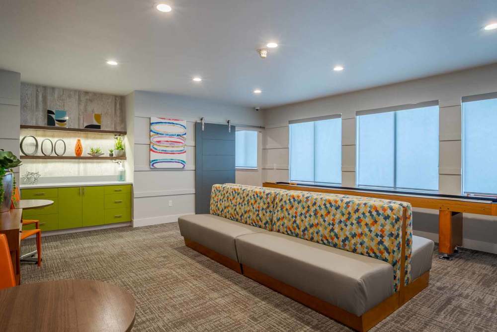 Clubhouse at The Park at Cooper Point Apartments in Olympia, Washington
