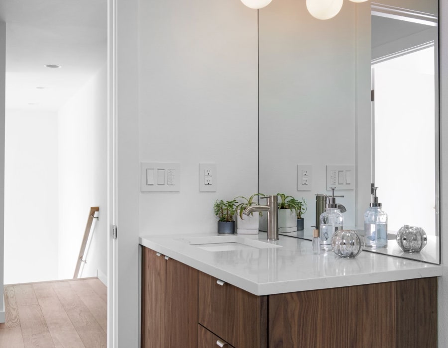 Apartment shower at Three Rivers in Columbia, South Carolina