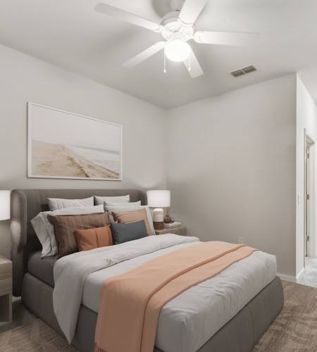 Bedroom at The Haven At West Melbourne in West Melbourne, Florida