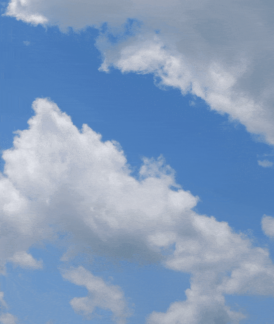 Gorgeous view of the clouds on a sunny day near Big Sky Flats in Washington, District of Columbia