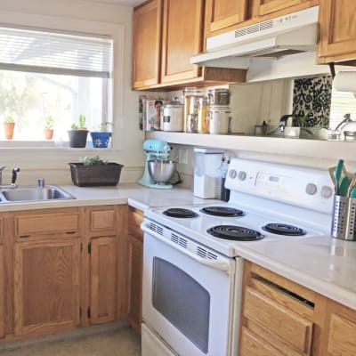 Kitchen at New Hillside in Joint Base Lewis McChord, Washington