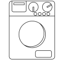 In-Home Washer and Dryer icon at The Oliver in Richmond, Virginia