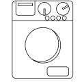 Washer and Dryer icon at The Concord Northside in Richmond, Virginia