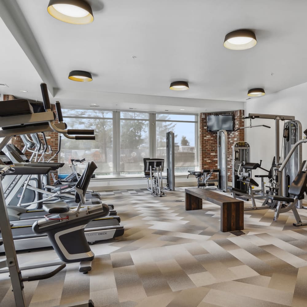 Fitness amenity round up at Penn Circle in Carmel, Indiana