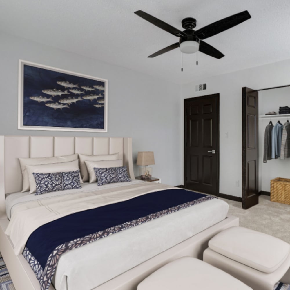 Bedroom at The Overlook at Pensacola Bay in Pensacola, Florida