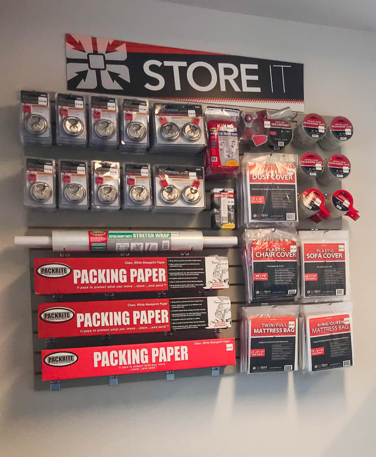 Packing supplies available at StorQuest Self Storage in Reno, Nevada