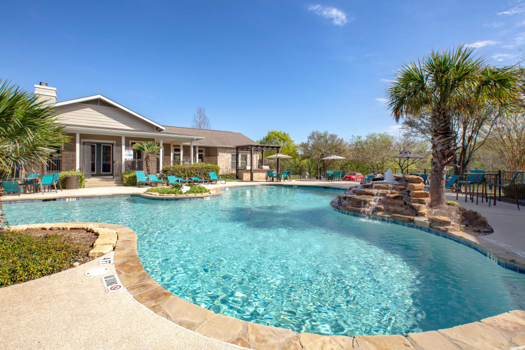 Grilling area at Arya Grove in Universal City, Texas