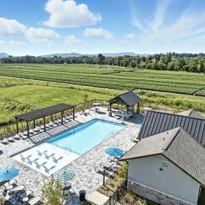 Ariel view at Artisan Living Mills River in Mills River, North Carolina          