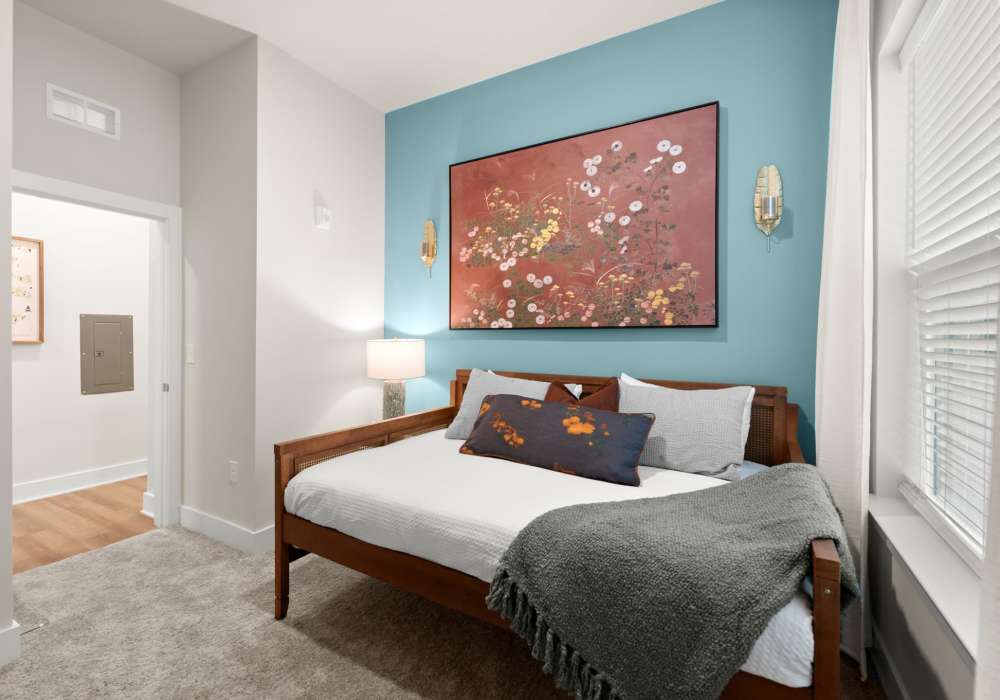Wardrobe attached to bedroom at EVOQ East Cobb in Marietta, Georgia