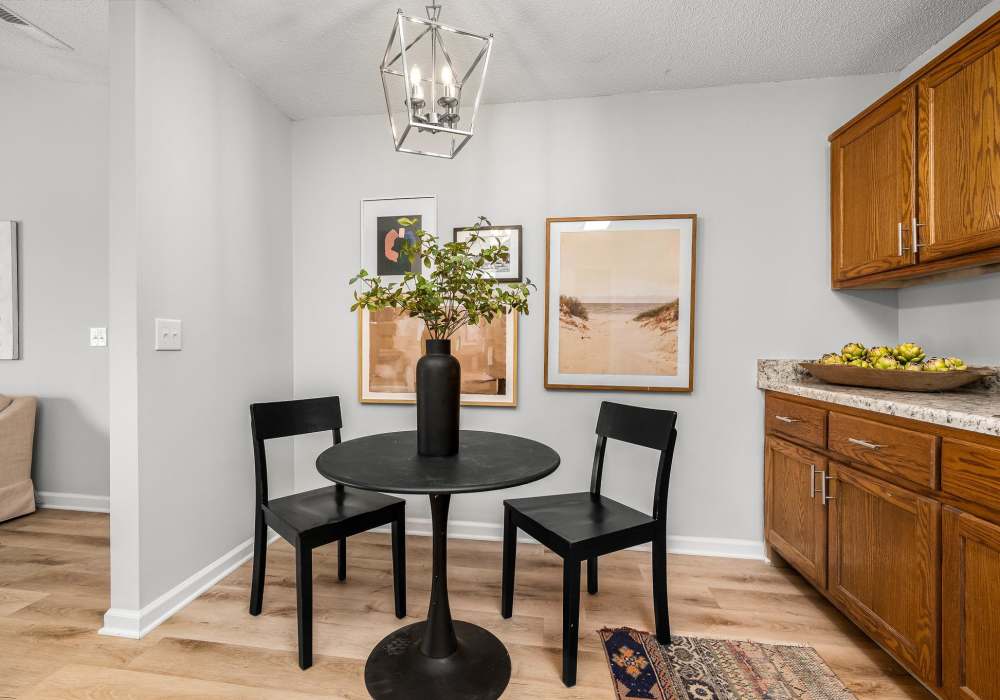 Newly upgraded kitchen Saddlebrook Apartments in Murfreesboro, Tennessee