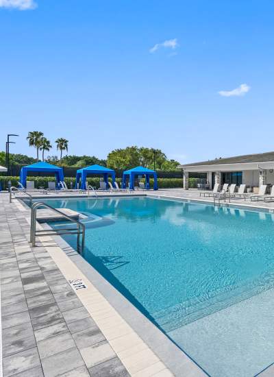 Resort-Style Swimming Pool at Solera at Avalon Trails in Delray Beach, Florida