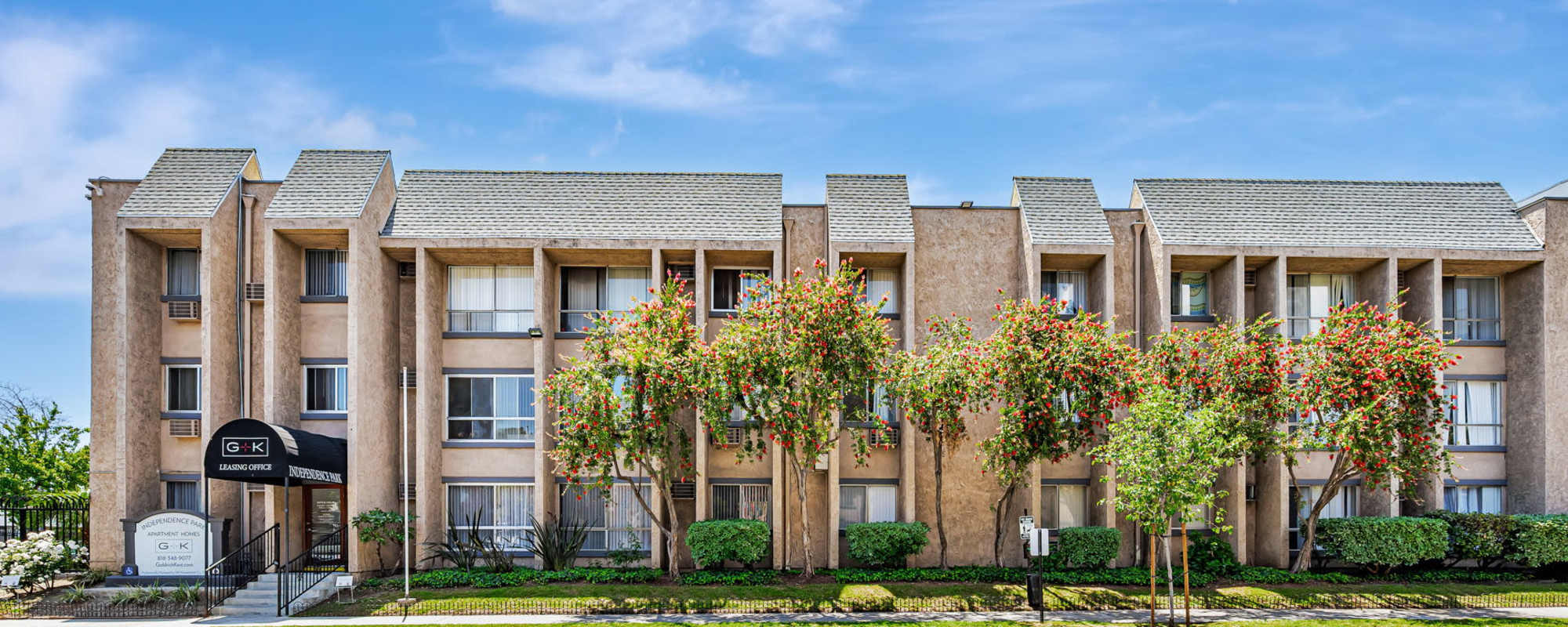 Apartments at Independence Park Apartments in Canoga Park, California