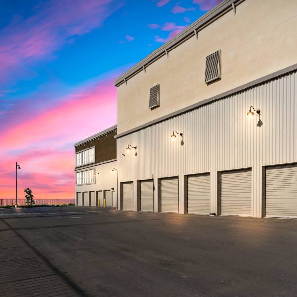 Drive-up access units at StorQuest Self Storage in El Cajon, California