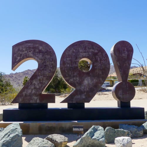 29 Palms welcome sign