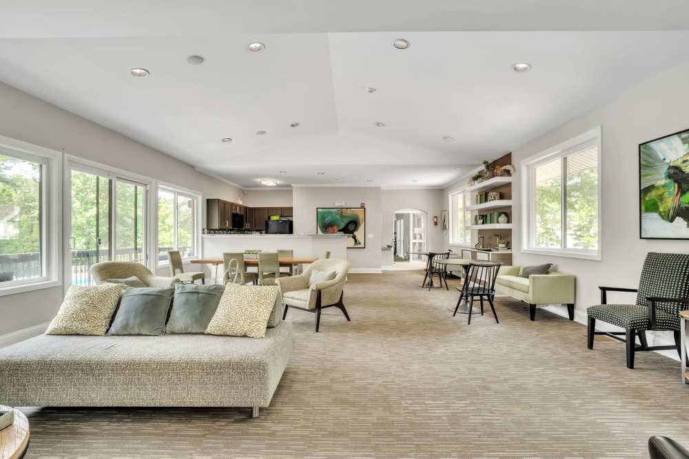 Resident clubhouse at Eagle Rock Apartments at West Springfield in Springfield, Virginia