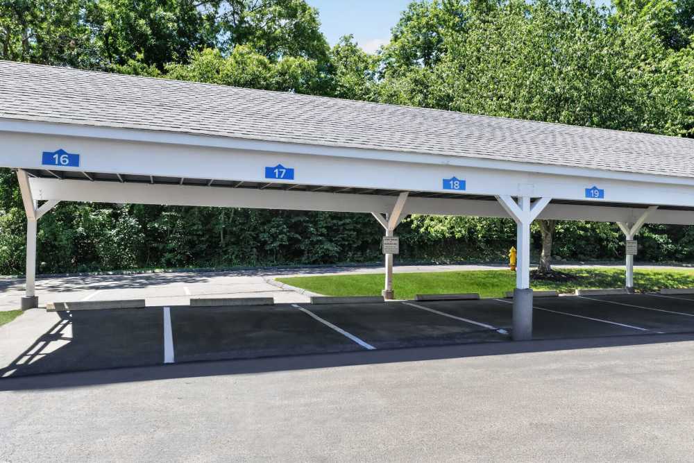 Community Parking Space at Summit at Mill Ridge in East Haven, Connecticut