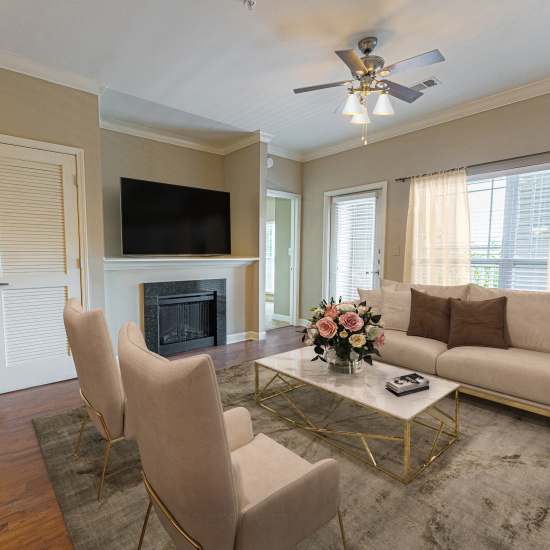 Clubhouse lounge at Boulder Springs of Columbia in Columbia, Missouri