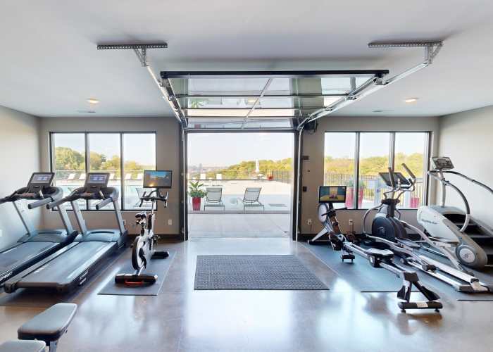 Fitness Center at Elevation 800 in Covington, Kentucky