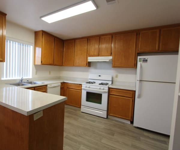 Townhome kitchen at Holly Square in Imperial Beach, California