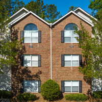 Exterior apartment building at Chace Lake Villas in Birmingham, Alabama